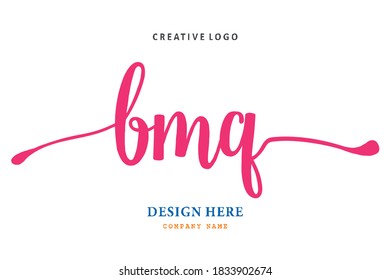 simple MBQ lettering logo is easy to understand, simple and authoritative