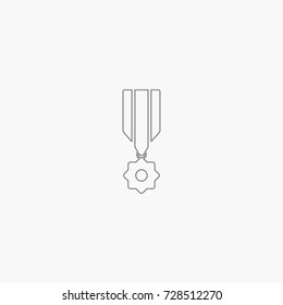 simple medal icon