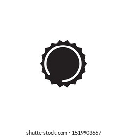 simple medal logo icon design
