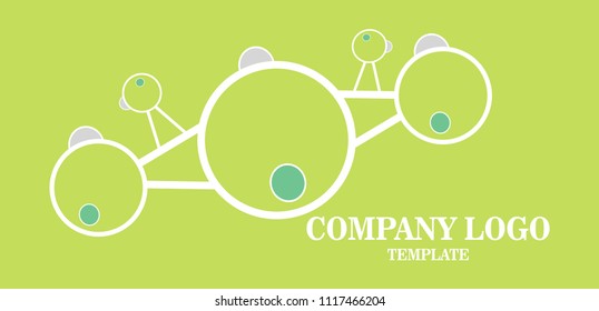 Simple Media Business Logo vector icon. illustration for air plane, travel