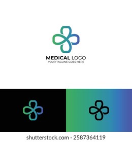 Simple Medical logo design template