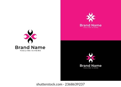 icono del logotipo del vector médico simple