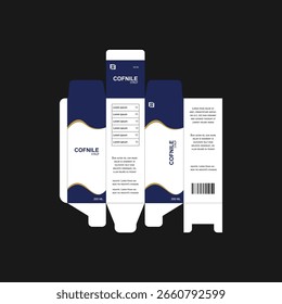 Diseño simple del paquete de medicina