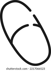 Simple medicine tablet image illustration