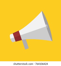 Simple Megaphone Symbol Icon Vector Graphic Illustration Design