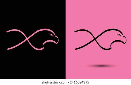 Simple and Memorable logo design Initial letter X combine with falcon head. The logo good for any company and work as well in small size.