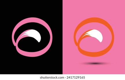 Simple and Memorable logo design Initial letter O combine with fox tail. The logo good for any company and work as well in small size.