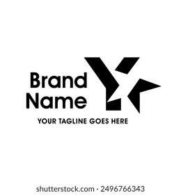 Simple and Memorable Logo design Initial Y  Combine with Star. the logo good for your any company and can work as well in small size.