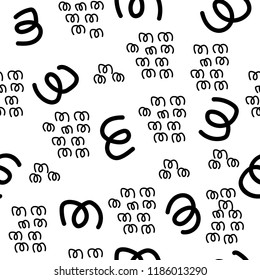 Simple Memphis repeat pattern. Abstract graphic design. For fabric,paper,wrap,t-shirt,textile, poster, card, scrapbooking, birthday and party invitation, wallpaper or background.