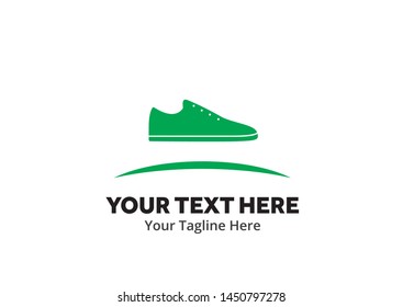 simple men shoes logo creative design in flat style with color . men shoes logo creative design for identity and business