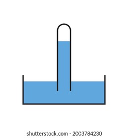 Simple Mercury Barometer Atmospheric Pressure