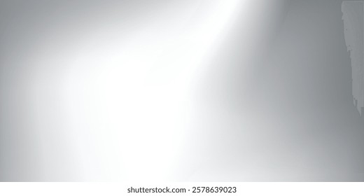 Simple mesh silver foil background with metal mirror texture. Chrome gradient surface with light gloss abstract
