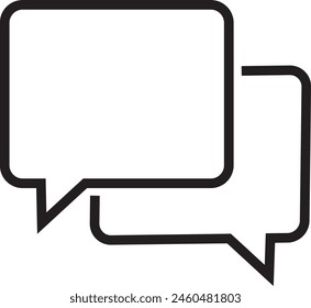 simple message icon design vector
