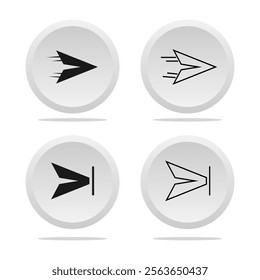 Simple Message Sending Icon Business