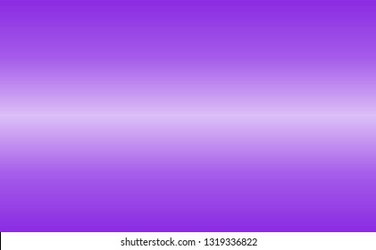 Simple metallic Proton Purple or blue violet color gradient texture background in horizontal rectangle illustration in vector.