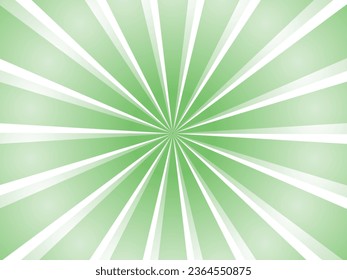 Simple and metallic shining concentrated line background_green - Shutterstock ID 2364550875