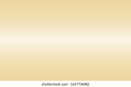 Simple metallic Sunlight yellow themed color gradient texture background in horizontal rectangle illustration in vector.