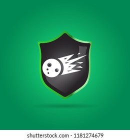 simple meteorite icon