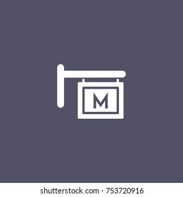 simple metro icon