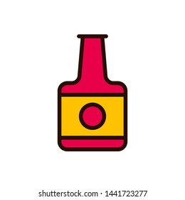 simple mexican culture icon Vector Template Flat Design
