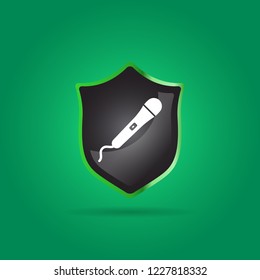 simple microphone icon