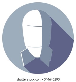simple military icon. vector illustration 15