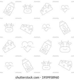 Simple milk pattern design. Easy to edit with vector file. Can use for your creative content. Especially about milk day campaign in this june.