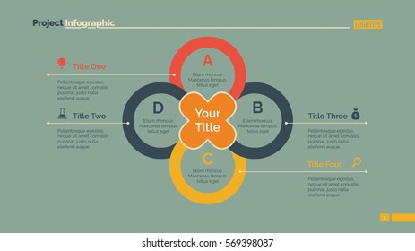 Simple Mind Map Slide Template