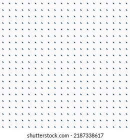 simple mini blue triangle grid seamless pattern, page with a continuous  spots, dots paper for background, banner, label, card, cover, texture in education theme etc. vector design.