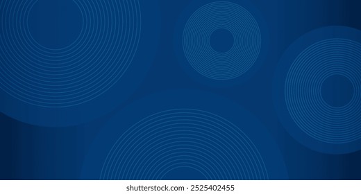 Simple minimal 3d dark blue abstract business presentation background with light stripes and overlap layers. Abstract gemoetric pattern luxury dark blue background