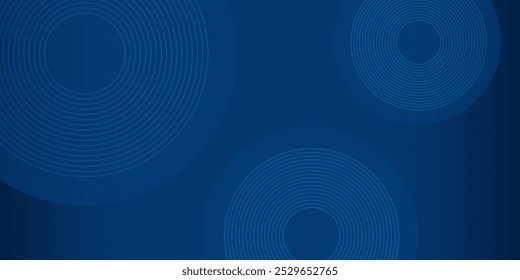 Simple minimal 3d dark blue abstract business presentation background with light stripes and overlap layers. Abstract gemoetric pattern luxury dark blue background