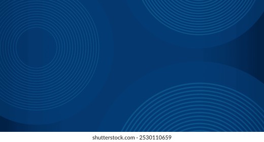 Simple minimal 3d dark blue abstract business presentation background with light stripes and overlap layers. Abstract gemoetric pattern luxury dark blue background