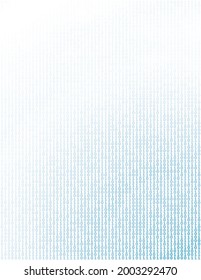 Simple minimal background with gradient by binary code. Digital vector graphic pattern