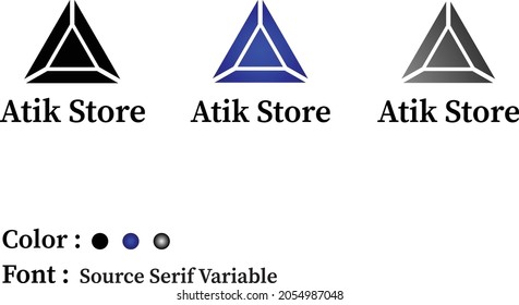 Diseño simple, mínimo y limpio del logotipo vectorial para empresas. Simple plantilla de diseño de logotipo. EPS 10.