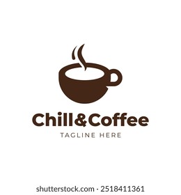 Simple and Minimal coffee logo design for your logo business