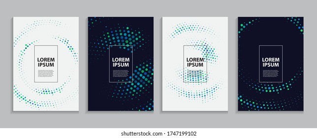 Simple Minimal Covers Template Design. Future Geometric Pattern. Vector Illustration EPS10
