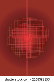 Simple Minimal Geometric Vector Poster Design with Lines and Gradient Colorful Circles. Set of Abstract Backgrounds for Covers, Flyers, Templates, Booklets, Cards, Brochures, Branding, etc.