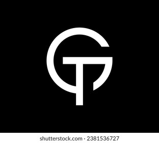 Simple, minimal and Modern GT TG logo design for your business