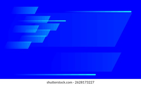 Fondo azul abstracto del movimiento moderno mínimo simple