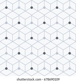 Simple minimal vector geometric abstract pattern background texture