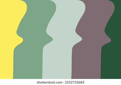 einfache minimale Tapete grüner Hintergrund moderne Farben