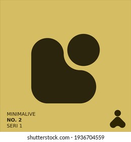 diseño minimalista sencillo para la impresión de decoración de papel pintado