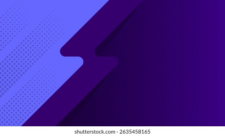 Simple minimalist abstract background with purple gradient color and copy space for business, presentation, event and promotion content