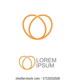 Concepto simple minimalista abstracto Logo Diseño vectorial de iconos