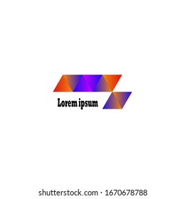 Simple Minimalist Abstract Flat Logo