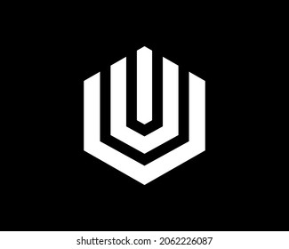 Simple Minimalist Abstract Hexagonal Logo