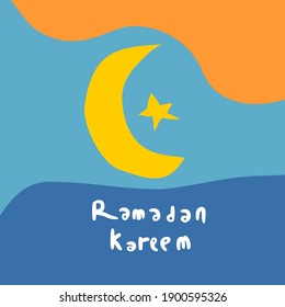 simple minimalist background especially for ramadhan kareem