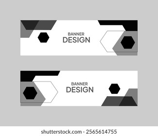 Simple and minimalist banner design