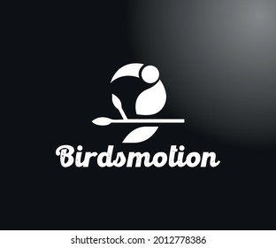 It is a simple minimalist birds motion logo design for all uses