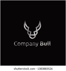  Abstract Buffalo Logo Symbol Template Design Stock Vector (Royalty Free ...